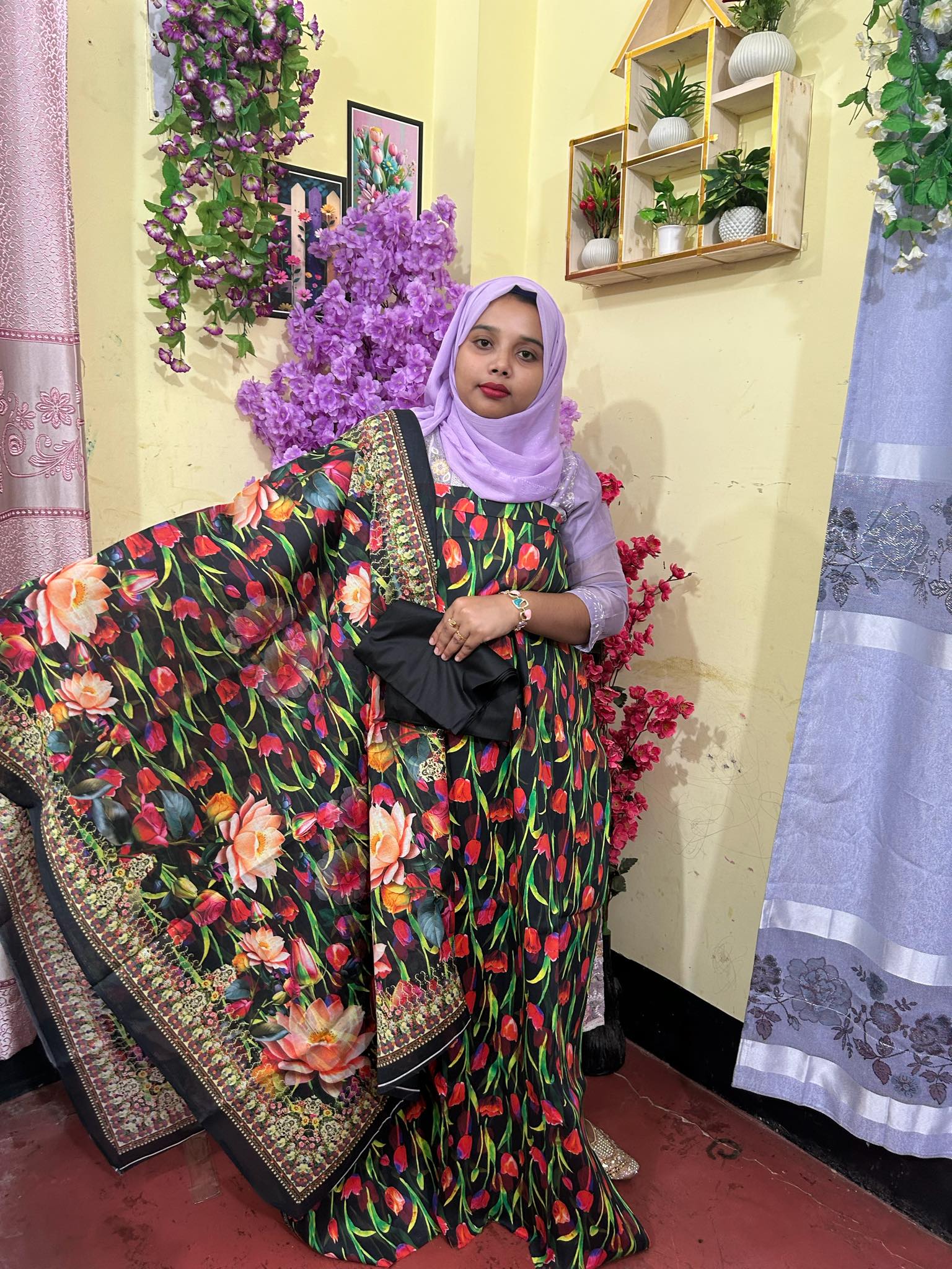 🌸 জমজমসুইস কটন থ্রি পিস – প্রিমিয়াম এলিগেন্স কালেকশন 🌸A