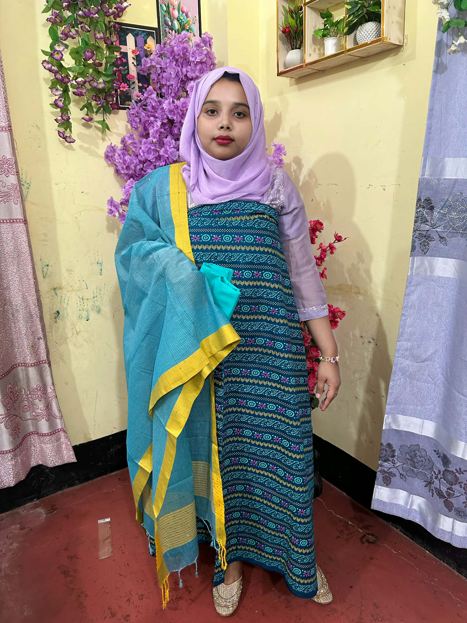 Premium Block Print Three Piece Set