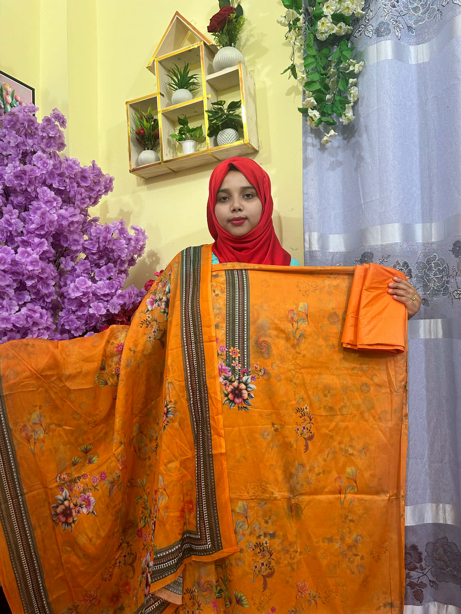 ✨ প্রিমিয়াম আল-কারাম জমজম সুইস লন (A-Grade) ✨ 🌸 ৪ পিস থ্রি-পিস কম্বো অফার – মাত্র ২৫৫০ টাকা 🌸